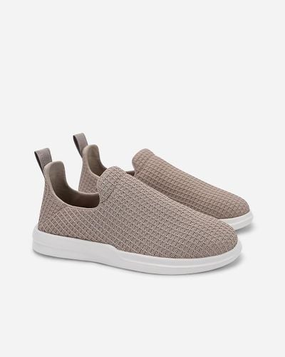 J.Crew Lusso Cloud Nomad Waffle Slip-Ons - Gray
