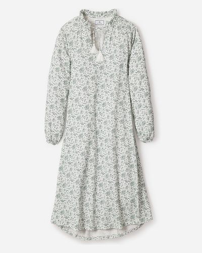 J.Crew Petite Plume Luxe Pima Cotton Garbo Nightgown - Gray