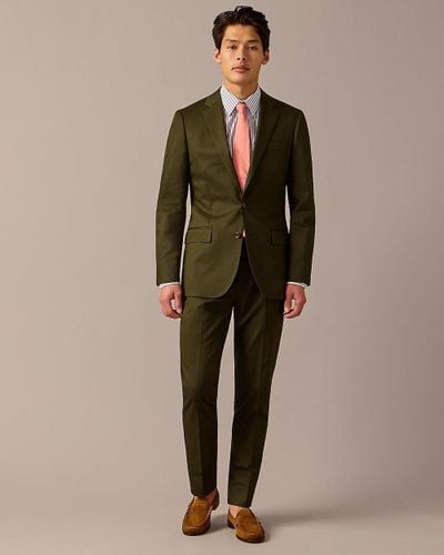 J.Crew Ludlow Slim-Fit Suit Jacket - Green