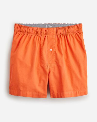 J.Crew Boxer Shorts - Orange