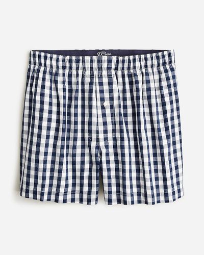 J.Crew Patterned Boxers - Blue