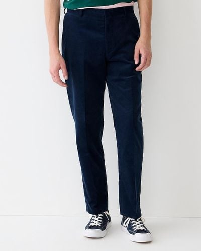 J.Crew Kenmare Relaxed-Fit Suit Pant - Blue