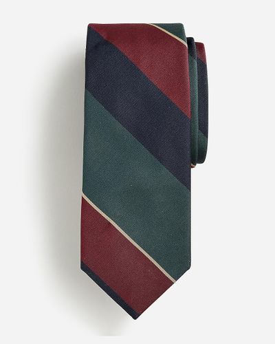 J.Crew Wide-Stripe Tie - Multicolor