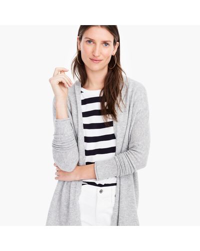 j crew featherweight cashmere cardigan
