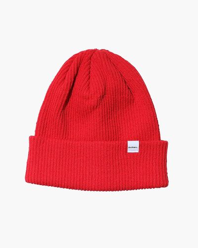 J.Crew Druthers Recycled Cotton Knit Beanie - Red
