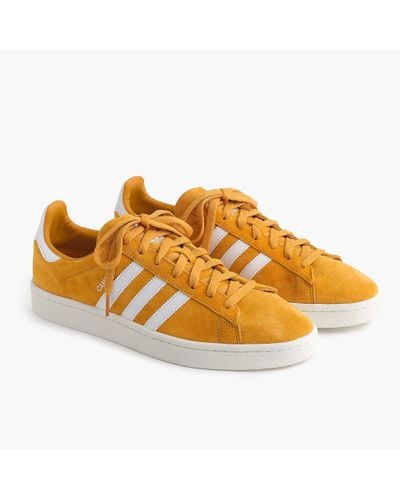 ært anspændt Kostbar adidas Suede Campus 80 Sneakers in Yellow for Men - Lyst