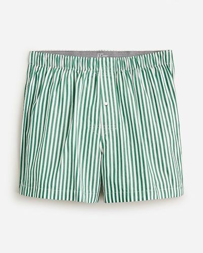 J.Crew Patterned Boxers - Green