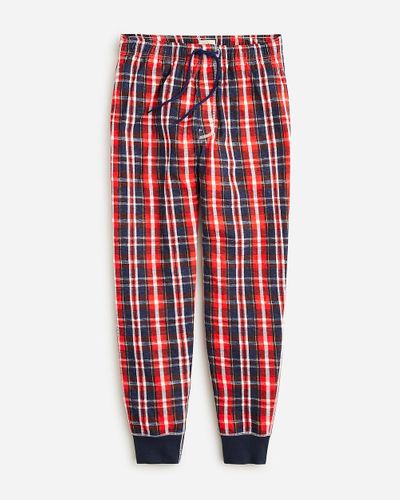 J.Crew Double-Knit Jogger Lounge Pant - Red