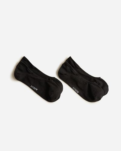 J.Crew No-Show Socks Two-Pack - Black