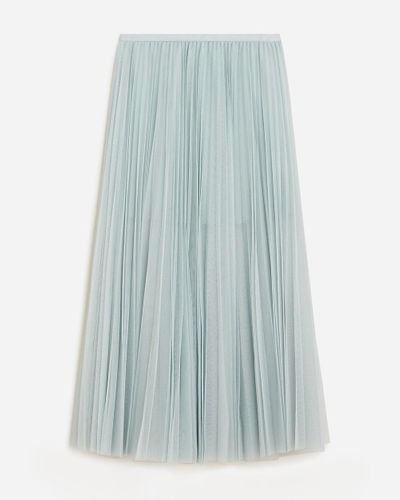 J.Crew Collection Layered Tulle Skirt - Blue