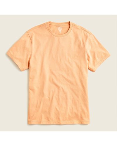 J.Crew Broken-in Short-sleeve T-shirt - Orange