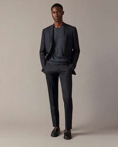 J.Crew Ludlow Slim-Fit Suit Jacket With Double Vent - Black