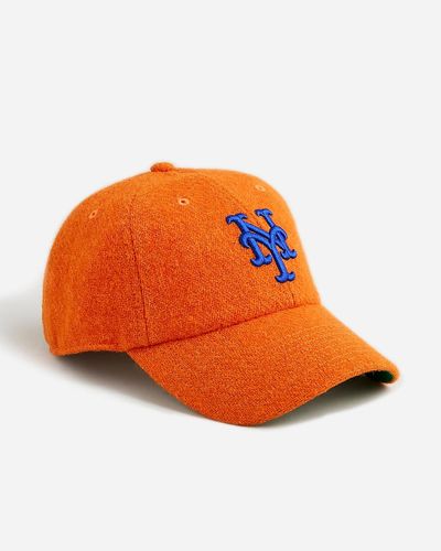J.Crew '47 Brand X New York Mets Clean Up Cap - Orange