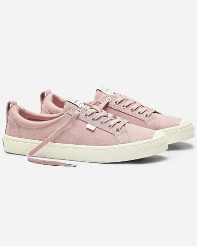 J.Crew Cariuma Oca Low Suede Sneakers - Pink