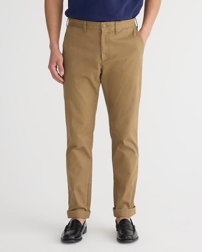 J.Crew Stretch Chino Pant In 770 Straight Fit - Brown