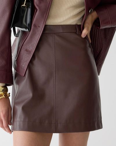 J.Crew Trouser Mini Skirt - Brown
