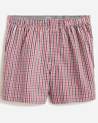 J.Crew Patterned Boxers - Red