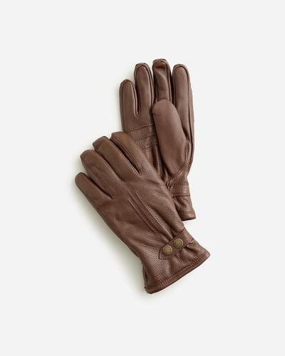 J.Crew Hestra Gloves With Primaloft - Brown