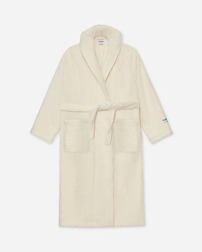 J.Crew Druthers Organic Cotton Extra-Heavyweight Terry Long Robe - Natural