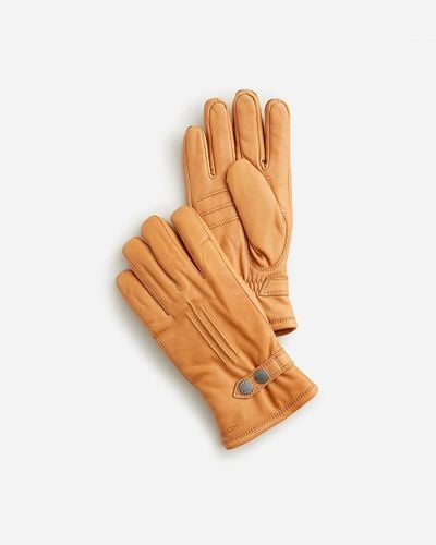J.Crew Hestra Gloves With Primaloft - White