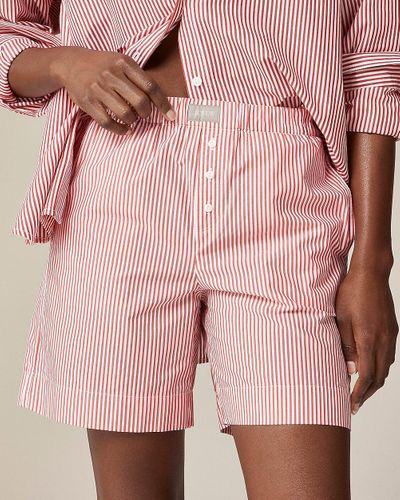 J.Crew Relaxed Boxer Short - Pink