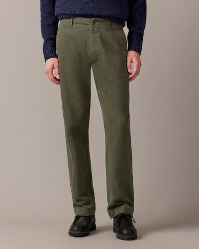 J.Crew Garment-Dyed Suit Pant - Green