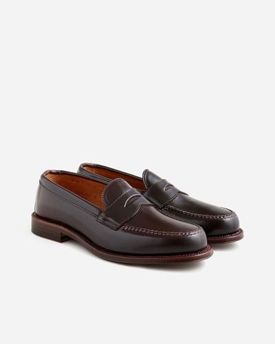 J.Crew Alden For Cordovan Penny Loafers - Brown