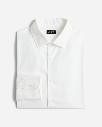 J.Crew Slim-fit Ludlow Premium Fine Cotton Dress Shirt - White