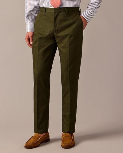 J.Crew Ludlow Slim-Fit Suit Pant - Green