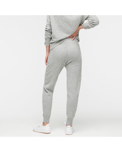 j crew cashmere joggers