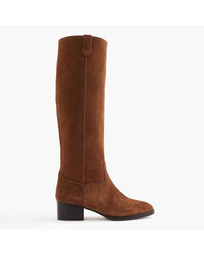 j crew suede over the knee boots