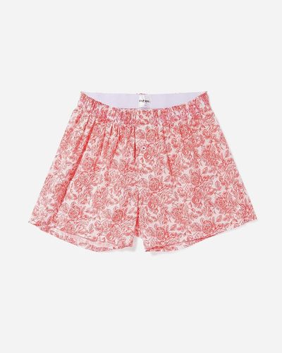 J.Crew Druthers Organic Cotton Boxers - Red