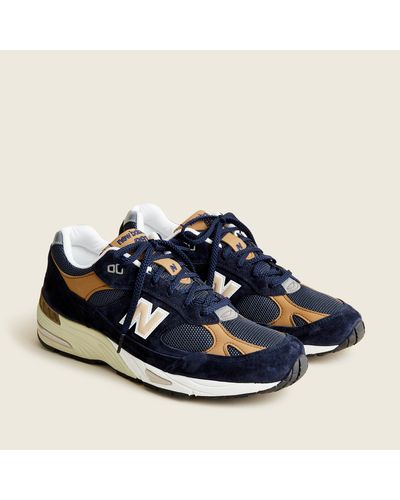 البدران J.Crew Suede New Balance® Made In The Uk 991 Sneakers in Navy/Sand ... البدران البدران J.Crew Suede New Balance® Made In The Uk 991 Sneakers in Navy/Sand ... البدران