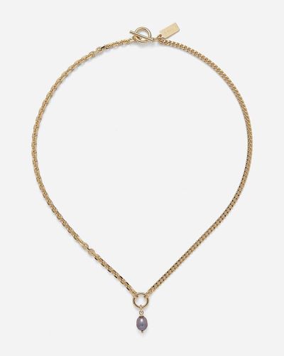 J.Crew Lady Duo Chain Necklace - Natural