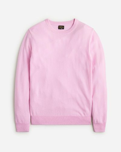J.Crew Cashmere Crewneck Sweater - Pink