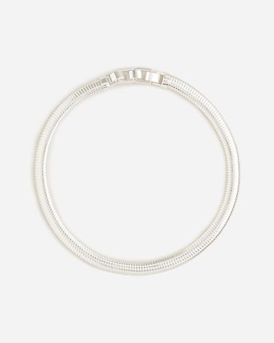 J.Crew Slink Chain Necklace - White
