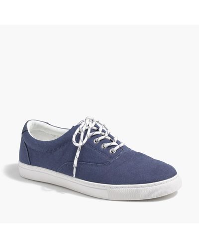 j crew canvas shoes