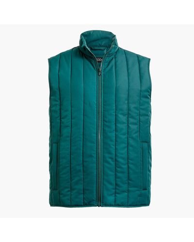 jcrew mens quilted vest