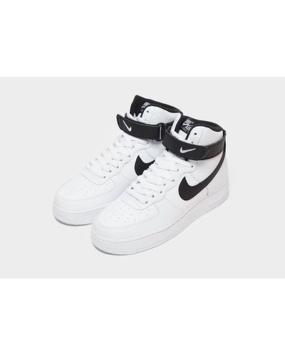 nike men air force 1 high '07 black white
