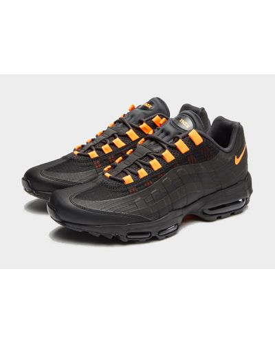 nike air max 95 ultra se black orange