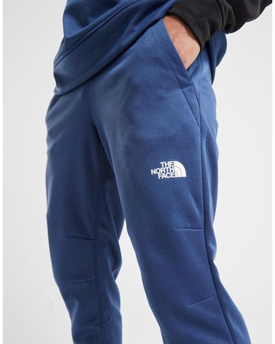 The North Face Fleece Mittelegi Track Pants in Blue for Men - Lyst