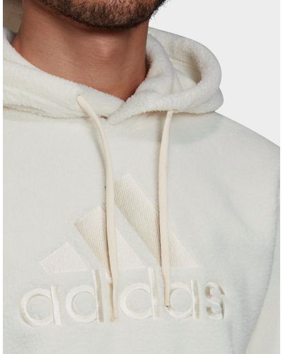 adidas sherpa hoodie mens