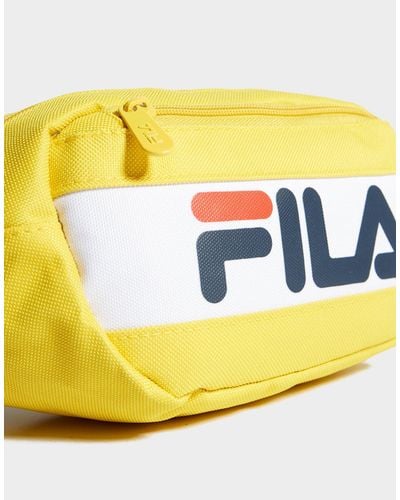 yellow fila bag