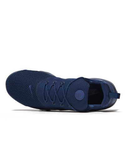 nike air presto fly navy blue