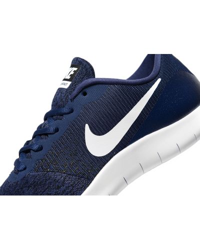 nike flex contact mens blue