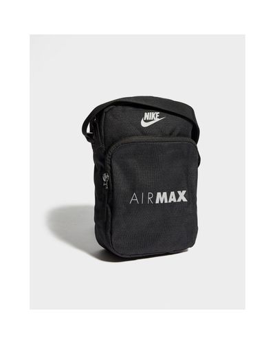 Nike Synthetic Air Max Crossbody Bag in Black - Lyst