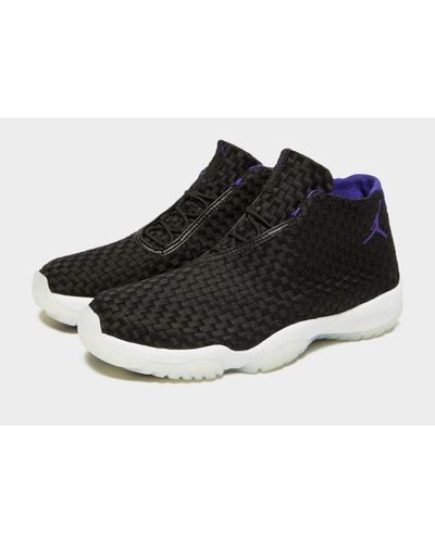 jordan future black and purple
