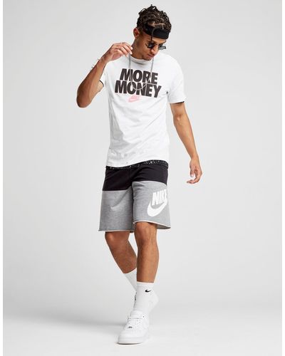 nike alumni shorts grey