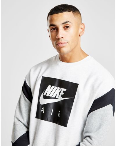 nike air sleeve colour block sweatshirt