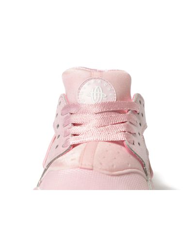 pink nike huarache junior